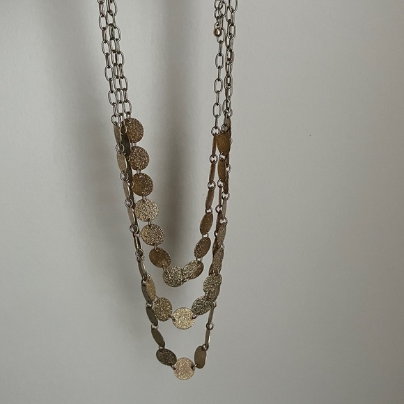 New York & Company Jewelry - Tiered Gold NY Co. Necklace